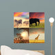 African Safari Wall Mural