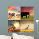 African safari Wall Mural