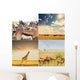 African safari Wall Mural