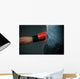 Boxing training and Punching bag Wall Mural