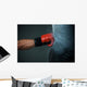 Boxing training and Punching bag Wall Mural