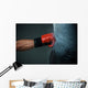 Boxing training and Punching bag Wall Mural