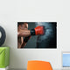 Young Boxer boxing Wall Mural
