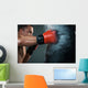 Young Boxer boxing Wall Mural