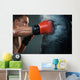 Young Boxer boxing Wall Mural