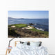 Pebble Beach golf course, Monterey, California, USA Wall Mural