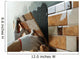 Laying Ceramic Tiles. Wall Mural