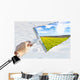 Schnee wegwischen - der Frühling kommt Wall Mural