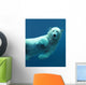 Polar bear underwater Wall Mural