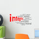 integrity word cloud Wall Decal