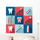 Iconic Montage Dental Wall Mural