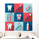 Iconic Montage Dental Wall Mural