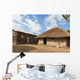Traditional Ethiopian house Wall Mural