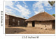 Traditional Ethiopian house Wall Mural