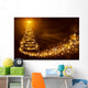 Christmas magic tree Wall Mural