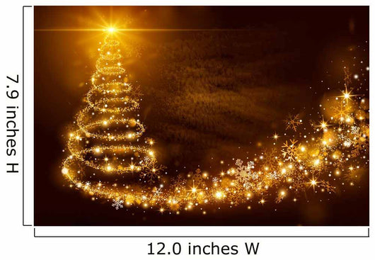 Christmas magic tree Wall Mural