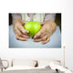 Rheumatoid arthritis hands and fruits Wall Mural