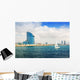 Barcelona from  sea Wall Mural