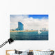 Barcelona from  sea Wall Mural