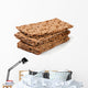 crispbread isolated on white background Wall Decal