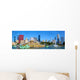 Buckingham Fountain panorama, Chicago, IL, US Wall Mural