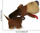 3d ridiculous dog Wall Decal