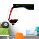 Close-up Red Wine Pouring