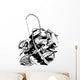 Fisherman Catching Fish Wall Decal