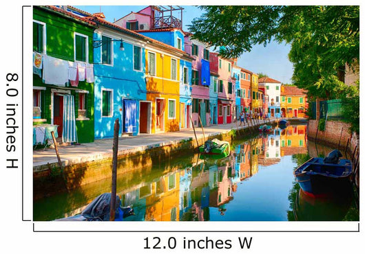 Burano Italien