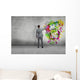 Creative thinking Wall Mural