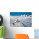 Dog sledding tour in Tasiilaq, Greenland Wall Mural