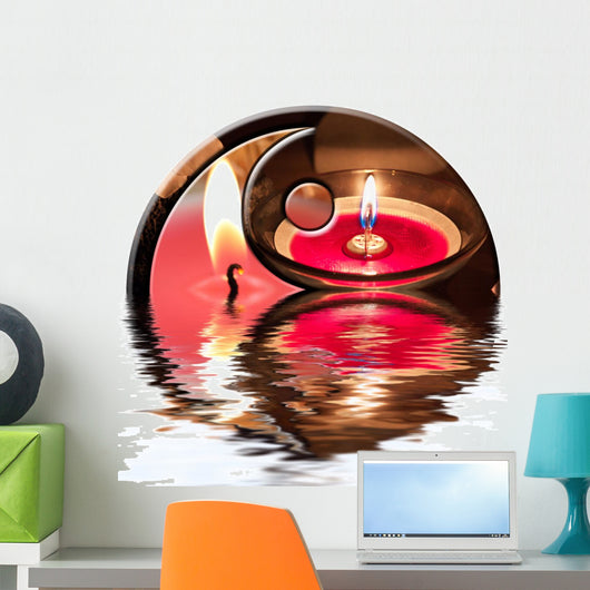 yin yang, massage, bien-être Wall Decal