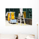 Cleaning stair Wall Mural