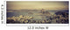 Panorama view of Botafogo Bay in  Rio de Janeiro, Brazil Wall Mural