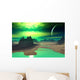 fantasy alien planet Wall Mural