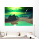 fantasy alien planet Wall Mural