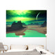 fantasy alien planet Wall Mural