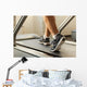 Exercising on treadmill Wall Mural