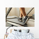 Exercising on treadmill Wall Mural