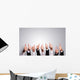 Business People Thumbs-Up Wall Decal