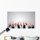 Business People Thumbs-Up Wall Decal
