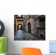 Barri Gothic Quarter and Bridge of Sighs in Barcelona, Catalonia Wall Mural