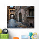 Barri Gothic Quarter and Bridge of Sighs in Barcelona, Catalonia Wall Mural