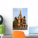 Vasiliy Blazhenniy church in Moscow Wall Mural