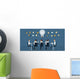 vector business  teamwork   meeting and  brainstorm Wall Mural