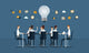 vector business  teamwork   meeting and  brainstorm Wall Mural