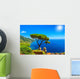 Summer landscape and ornamental garden,Ravello,Amalfi,Italy Wall Mural