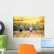 Family enjoying life together outside Wall Mural