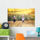 Family enjoying life together outside Wall Mural
