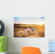 Family enjoying life together outside Wall Mural